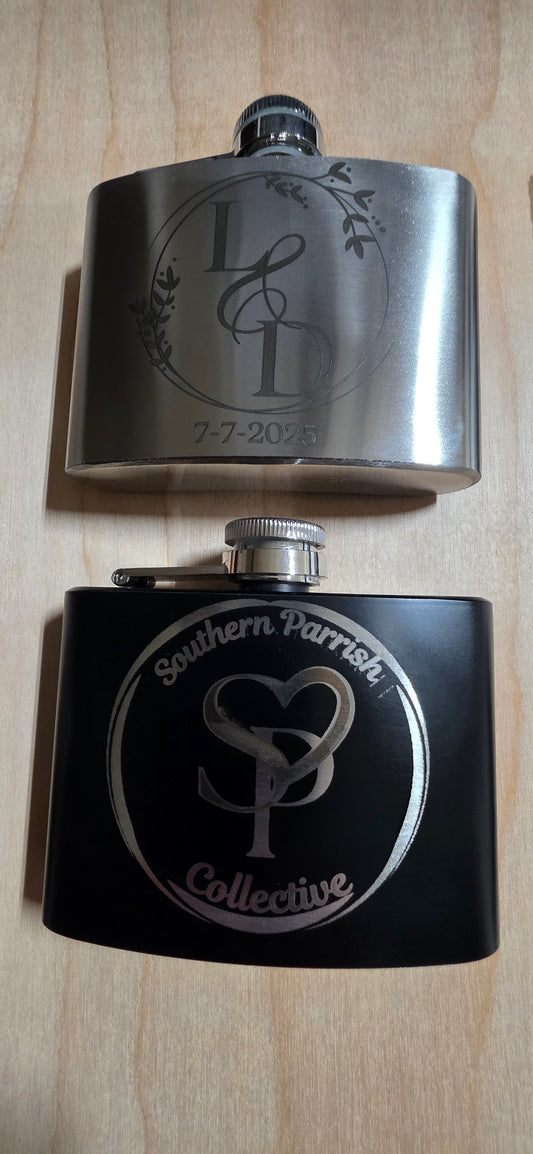 Hip Flask – Engraved
