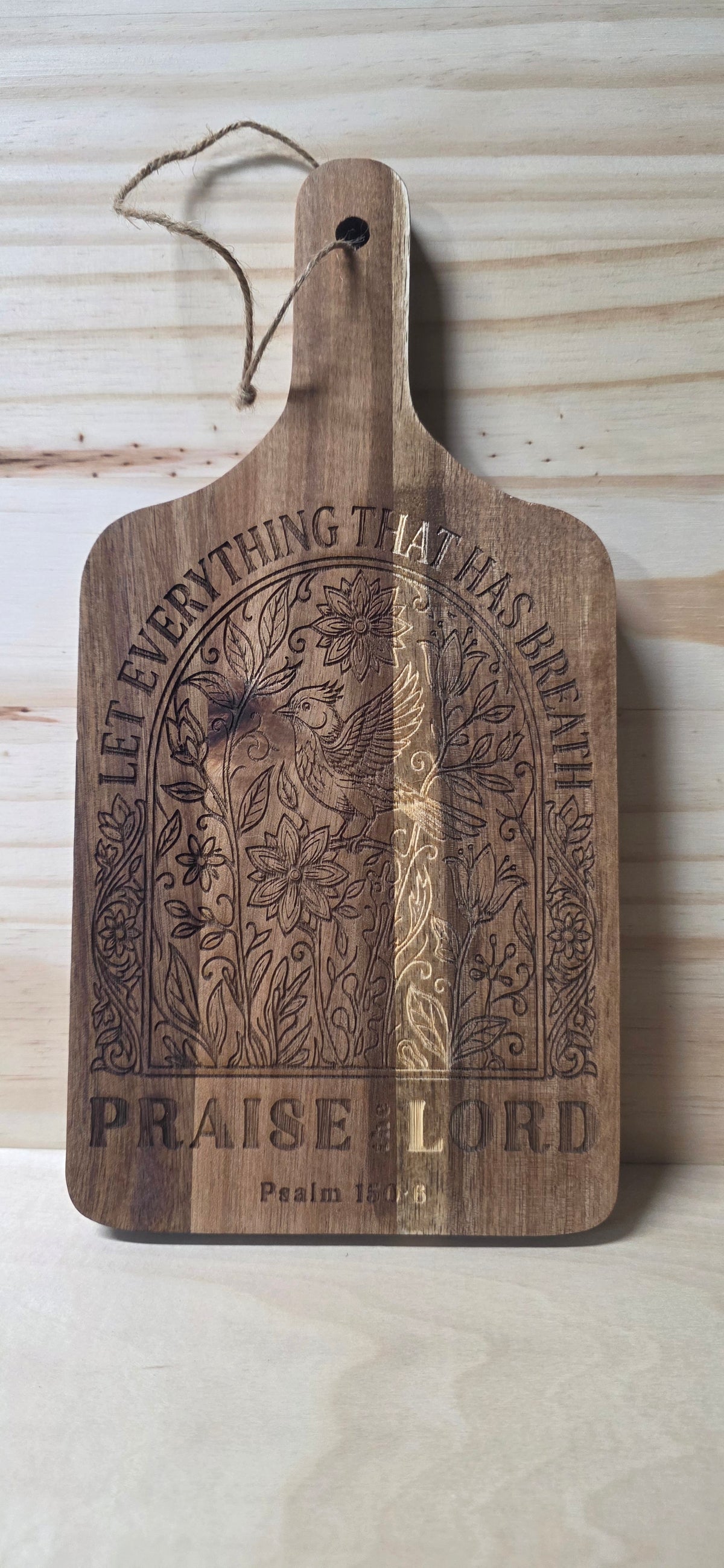 Praise The Lord Mini Cutting Board