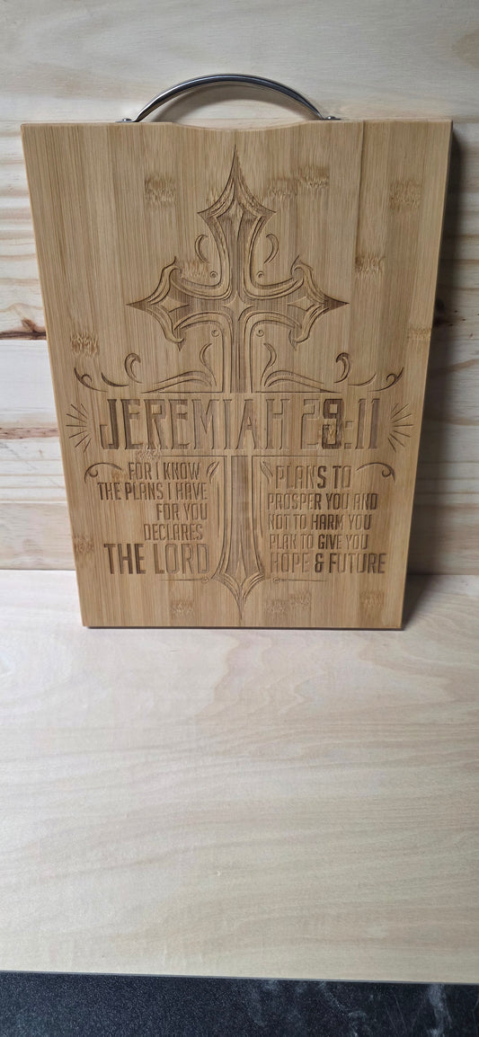Jeremiah 29:11 Cutting Board
