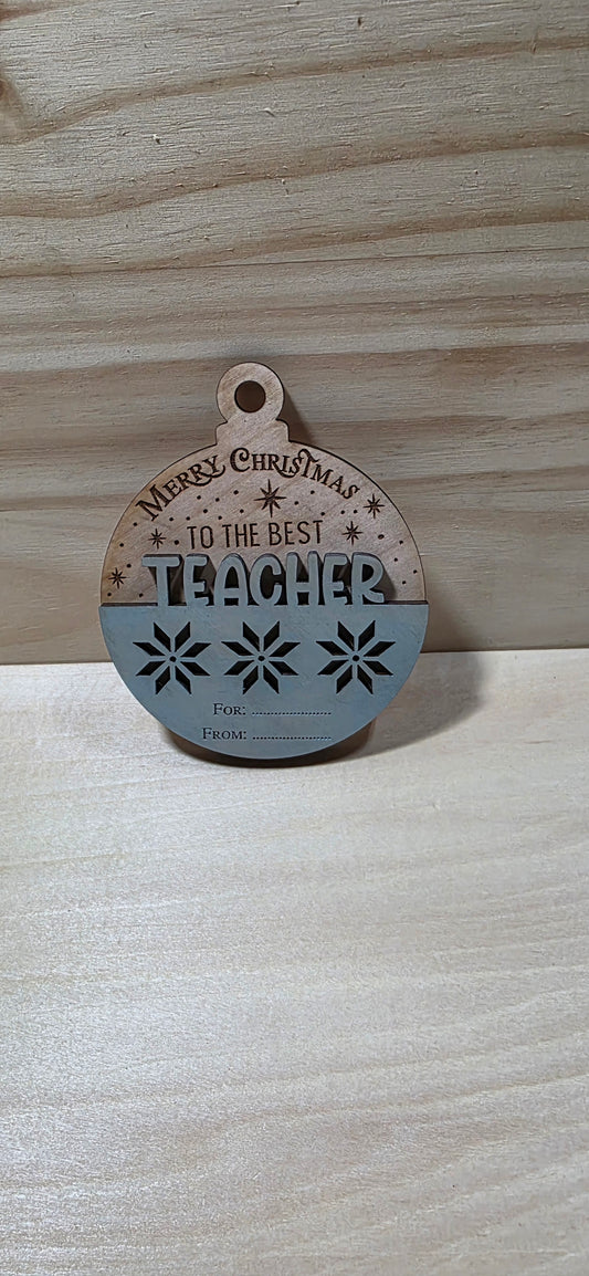 Teacher Ornament