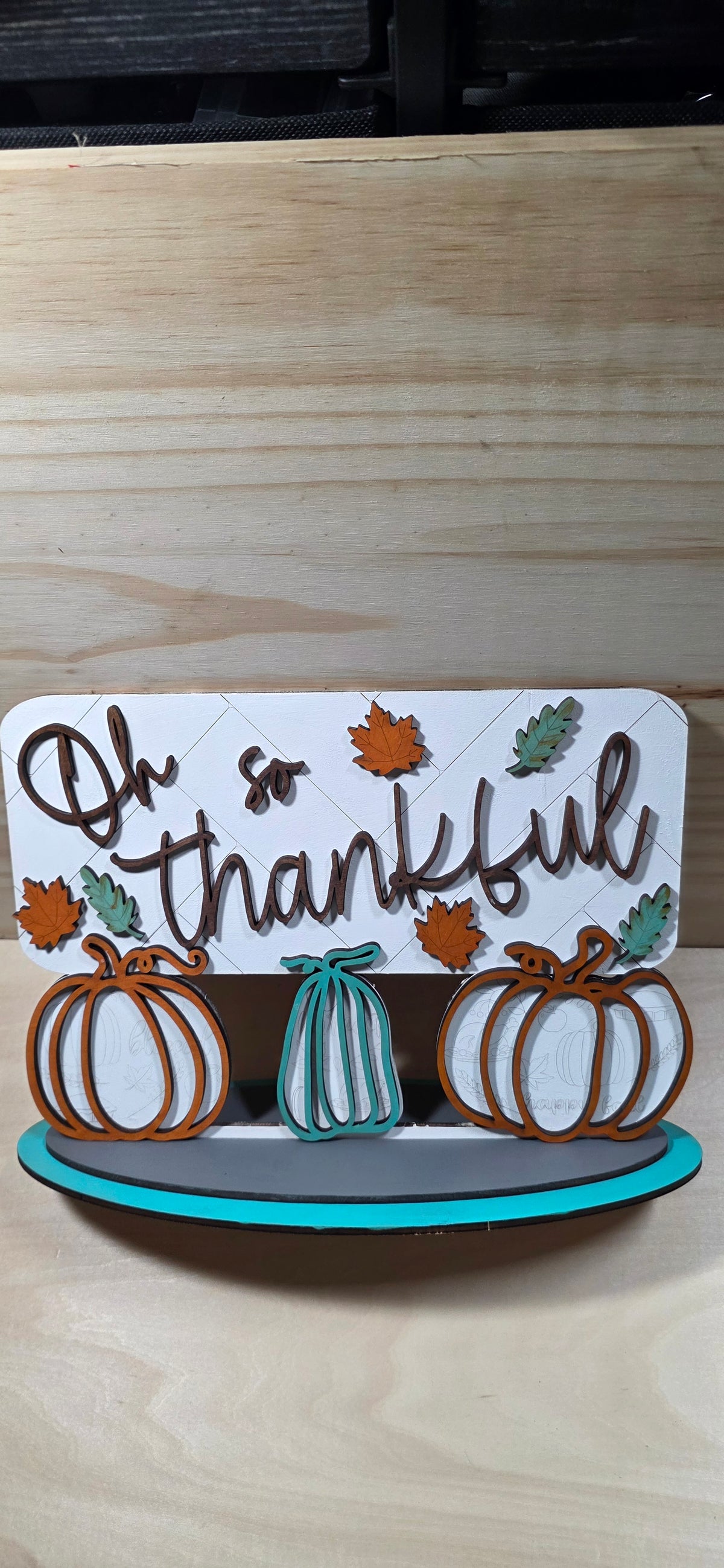 Oh So Thankful Shelf Sitter