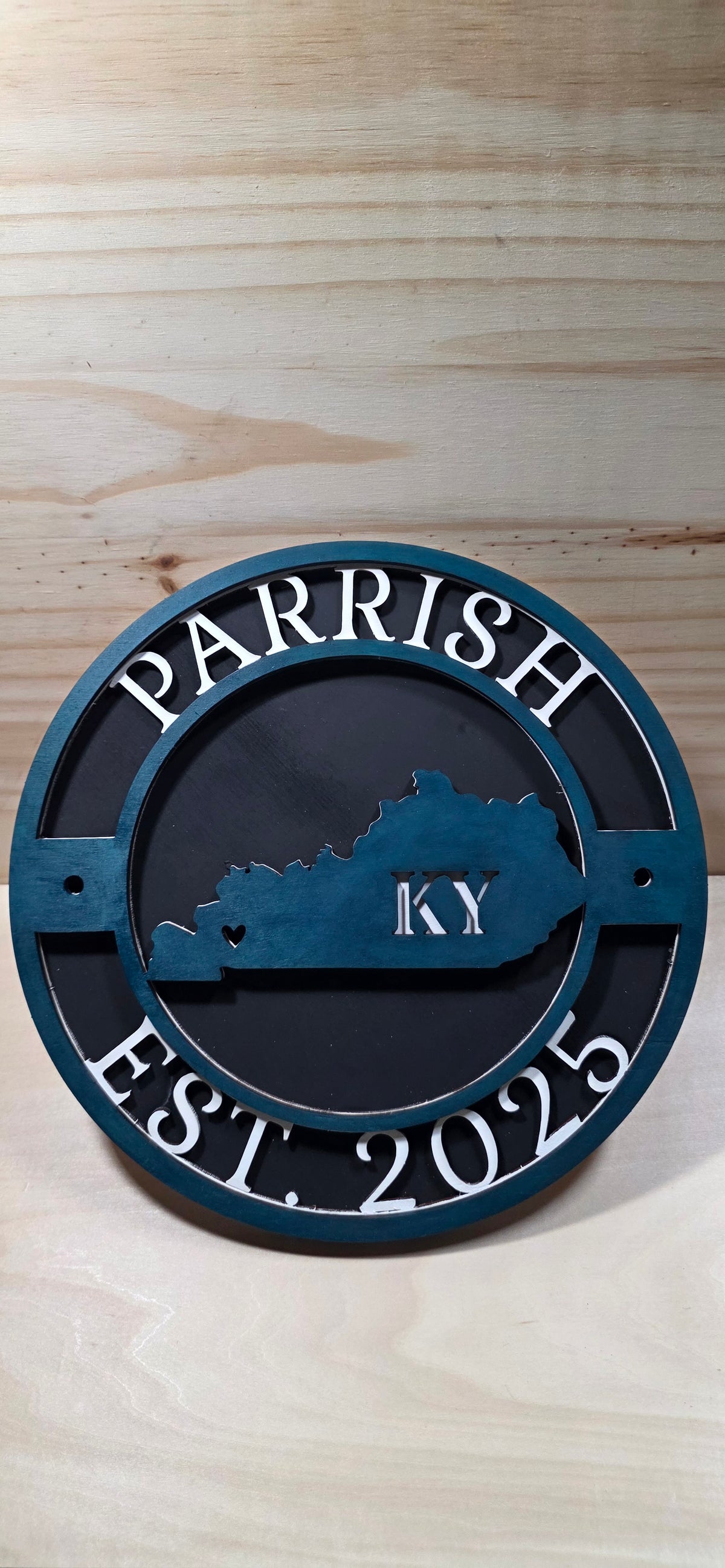Parrish Last Name Door Hanger