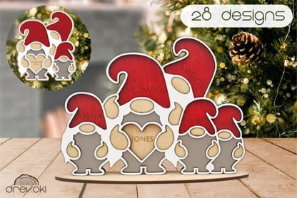 Ornament – Family Name + Year