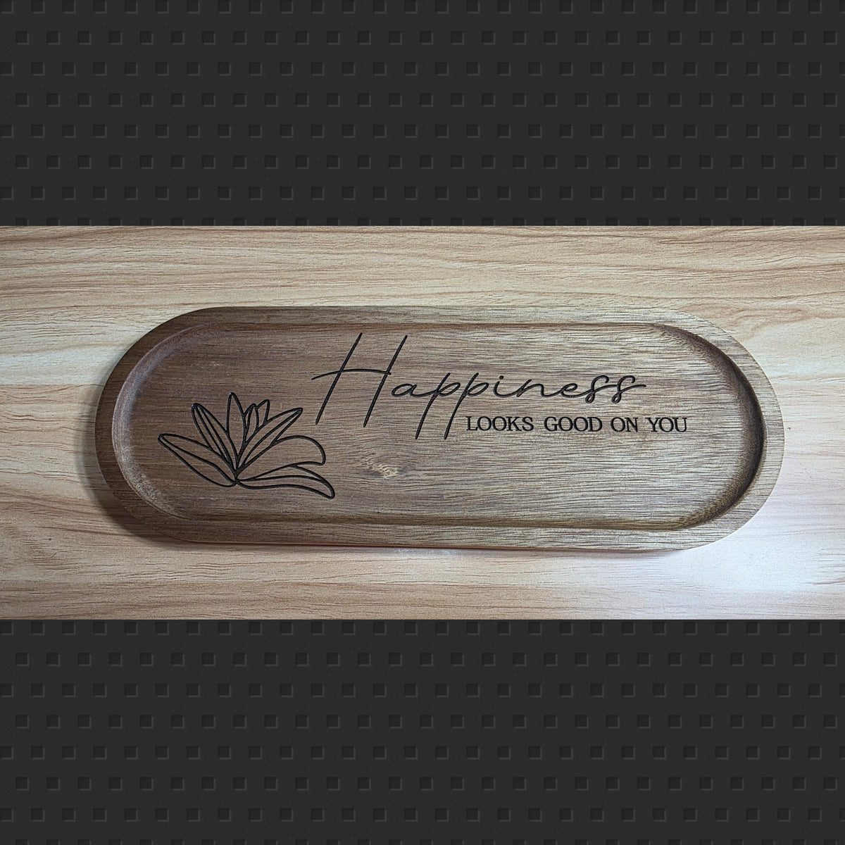 Happiness Key Tray